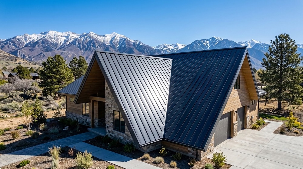 roof pitch affect water flow in Utah